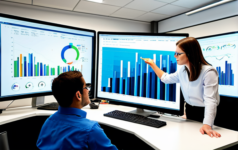 **
"A team of environmental scientists analyzing big data related to climate change in a modern, brightly lit office. Graphs and charts are displayed on large monitors. Everyone is fully clothed in professional attire. Safe for work. Appropriate content. Perfect anatomy, correct proportions, natural pose, well-formed hands, proper finger count, natural body proportions, professional, family-friendly."
**